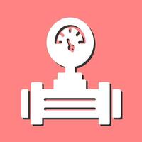 Pressure Gauge Vector Icon