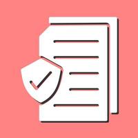 Secure Document Vector Icon