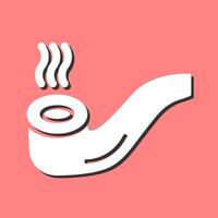 Cigar Pipe Vector Icon