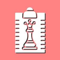 Clipboard Chess Vector Icon