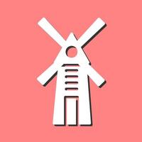 Windmill Vector Icon