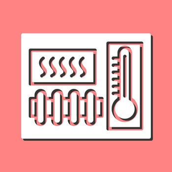 Heating Element Vector Icon
