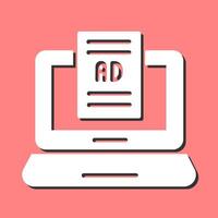 Internet Ads Vector Icon