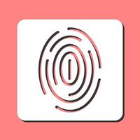 Fingerprint Vector Icon