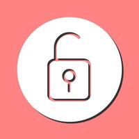 Open Lock II Vector Icon