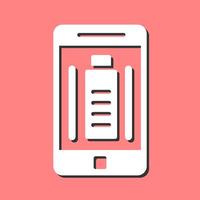 Mobile Battery Vector Icon