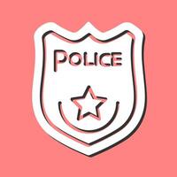 Police Badge I Vector Icon