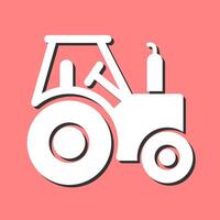 icono de vector de tractor