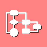 Flowchart Vector Icon