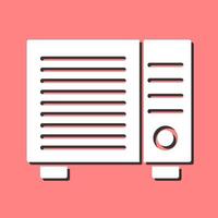 AC Window Unit Vector Icon