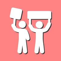 Protester Vector Icon