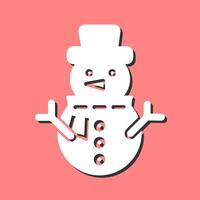 Snowman Vector Icon