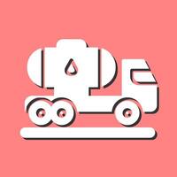 Tank Truck Vector Icon