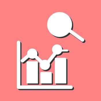 icono de vector de analítica