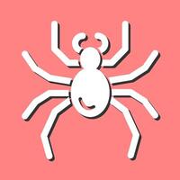 icono de vector de araña