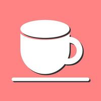 icono de vector de taza