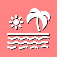 icono de vector de verano