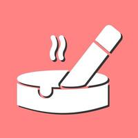 Ashtray Vector Icon