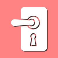 Door Lock Vector Icon