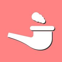 Smoke Pipe Vector Icon