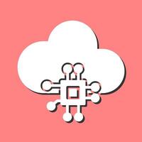 Cloud Computing Vector Icon