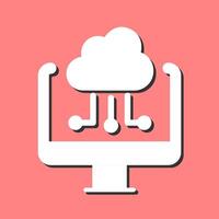 Cloud Computing Vector Icon