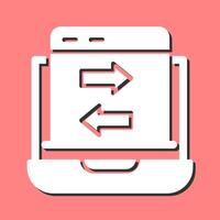 Data Transfer Vector Icon