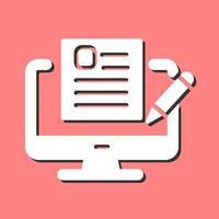 Blog Vector Icon