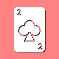 Clubs Card Vector Icon