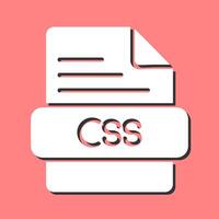 icono de vector de css