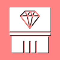 Diamond Exhibit Vector Icon