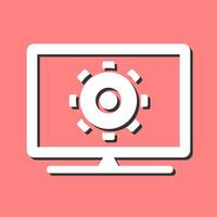Computer Settings Vector Icon