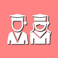 Graduates Vector Icon