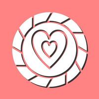 Heart Chip Vector Icon