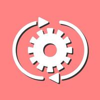 icono de vector de configuración de conversión