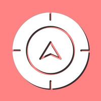 Directional Compass Vector Icon