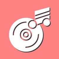 Music CD Vector Icon