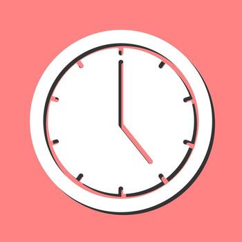 Clock Vector Icon