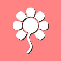 icono de vector de flores pequeñas