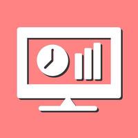 Online Stats Vector Icon