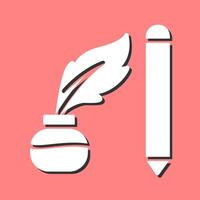 Writing Equipment Vector Icon