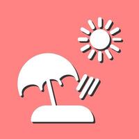 Beach Vector Icon