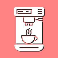 café máquina yo vector icono