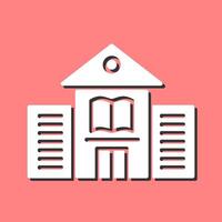 Library Building Vector Icon