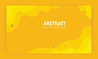 Modern wave curve abstract presentation background. Luxury paper-cut background. Abstract decoration, golden pattern, halftone gradients Vector illustration. yellow color background