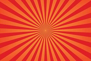 Vector Sunburst Pattern Background for Summer Banner