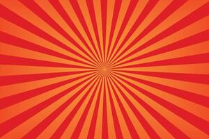 Vector Sunburst Pattern Background for Summer Banner