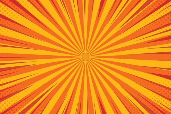 Vector Sunburst Pattern Background for Summer Banner