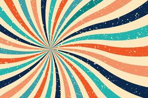 Vector Sunburst Pattern Background for Summer Banner