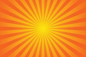 Vector Sunburst Pattern Background for Summer Banner
